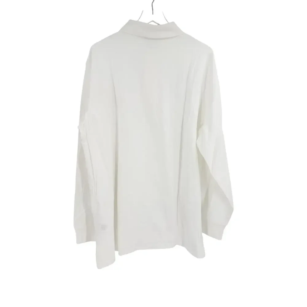 POLO RALPH LAUREN Long Sleeve Polo Shirt Size XLT NEW White $170